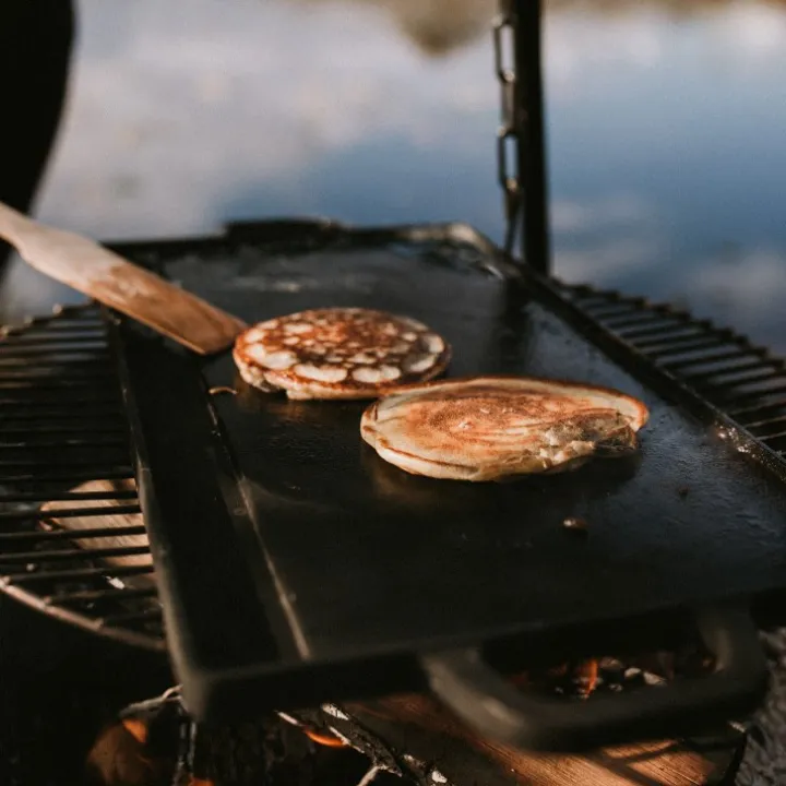 Satake vändbar grill- & stekplatta i gjutjärn