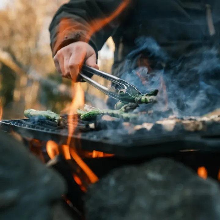 Satake vändbar grill- & stekplatta i gjutjärn