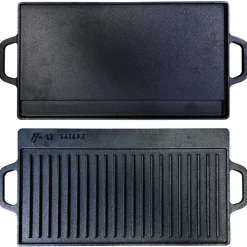 Satake vändbar grill- & stekplatta i gjutjärn
