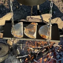 Satake vändbar grill- & stekplatta i gjutjärn