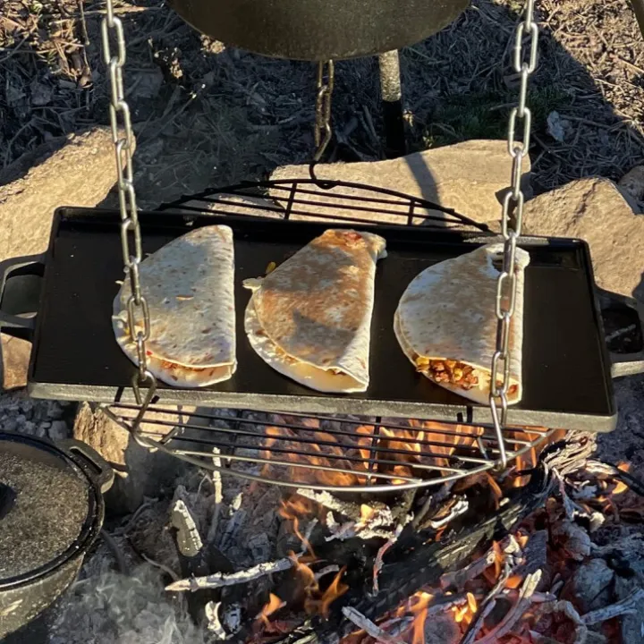 Satake vändbar grill- & stekplatta i gjutjärn