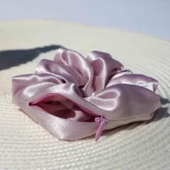 Scrunchie med ficka
