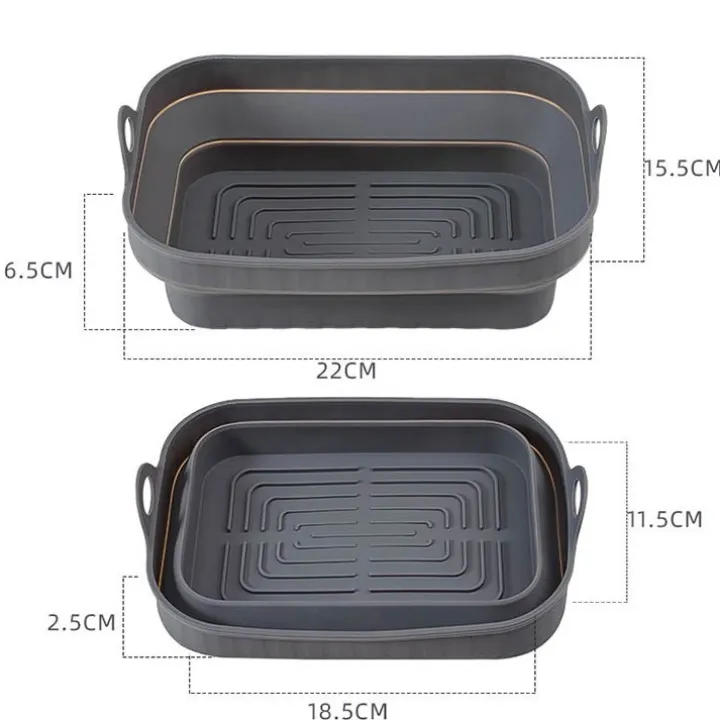 Silikonform till airfryer