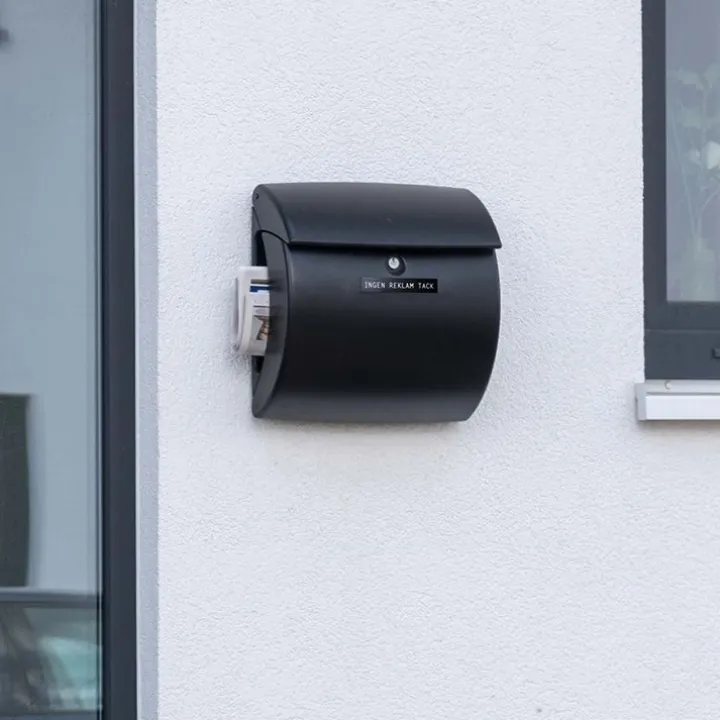 Självhäftande metallskylt, Ingen reklam tack