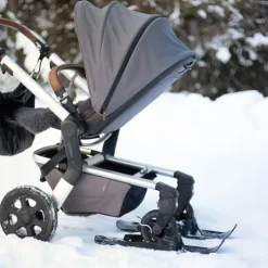 Skidor till barnvagnen