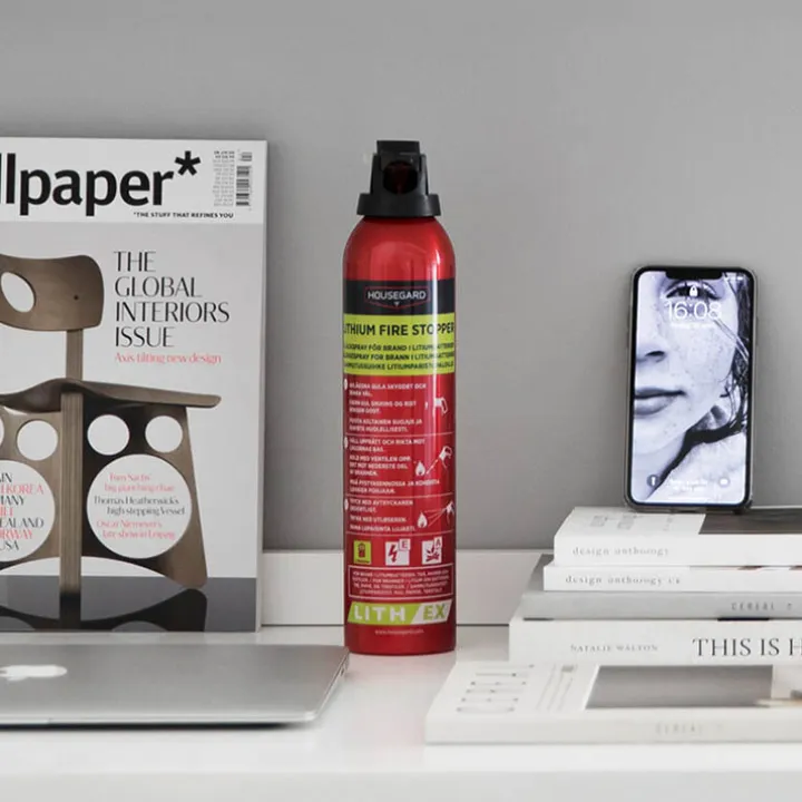 Släckspray för litiumjonbatterier