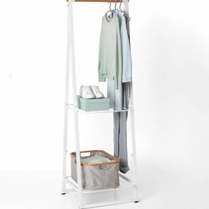 Small klädställning med hyllor, Brabantia