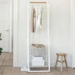 Small klädställning med hyllor, Brabantia