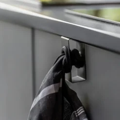 Smart handdukshållare, Svart