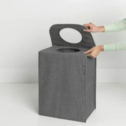 Smart tvättkorg med bärhandtag 55L, Brabantia