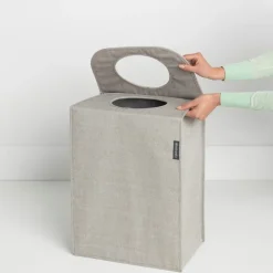 Smart tvättkorg med bärhandtag 55L, Brabantia