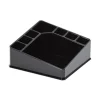Sminkställ med 8 fack, CONFIGURABLE, 22 x 13 x H 8 cm, Svart
