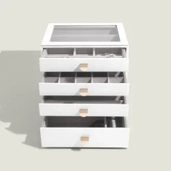 Smyckesskrin 4 lådor, Classic, Stackers