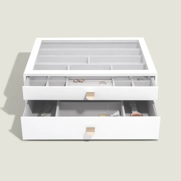 Smyckesskrin 2 lådor, Supersize, Stackers