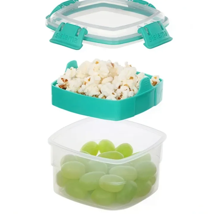 Snackslåda med insats 0,4L, Sistema