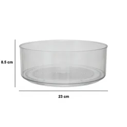 Snurrbricka med hög kant, 23cm