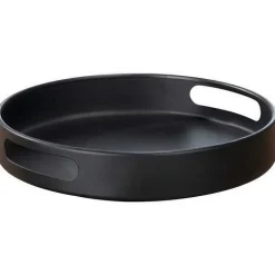Snurrbricka med hög kant i trä, 26cm