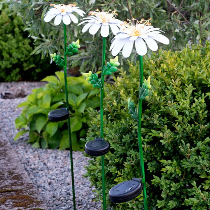 Solcellsblomma på spett, Daisy