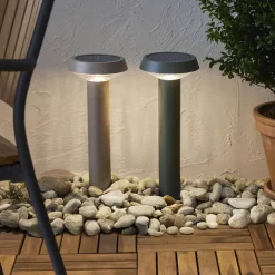 Solcellsdriven pollare, 45cm, Casa
