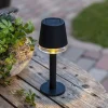 Solcellsladdad bordslampa mini