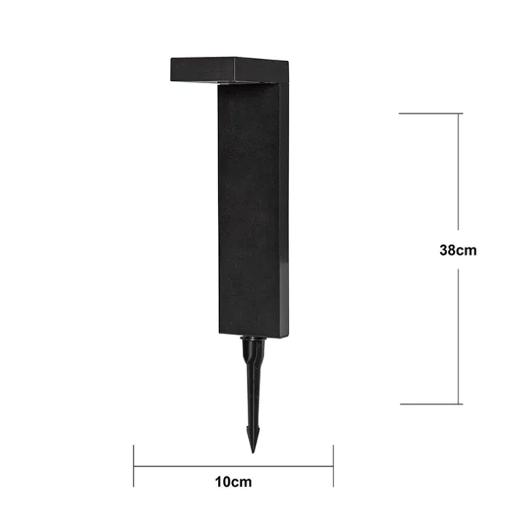 Solcellsladdad markbelysning, 38 cm