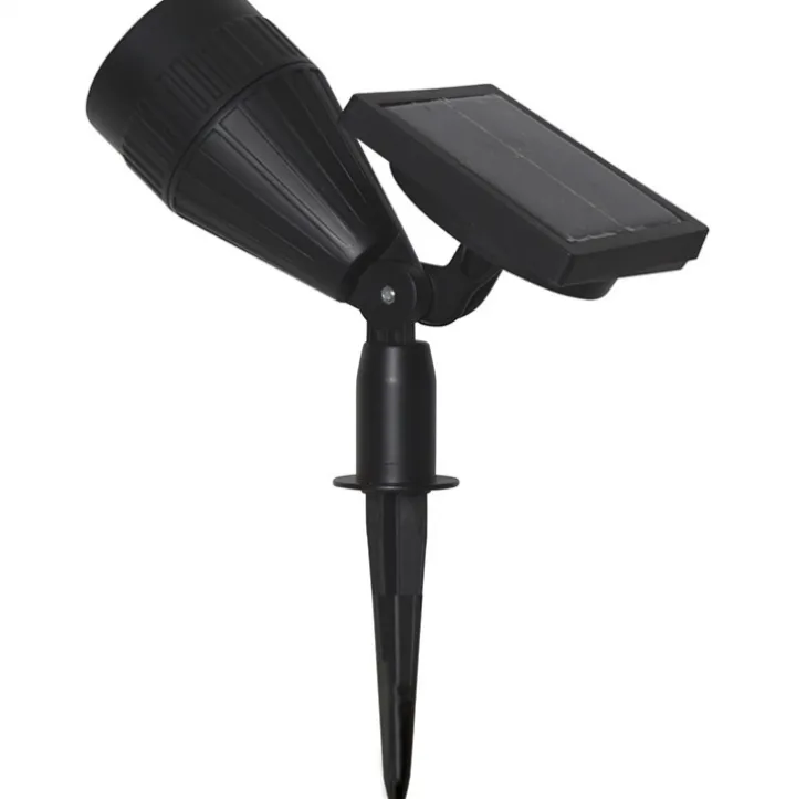 Solcellsladdad trädgårdsspotlight