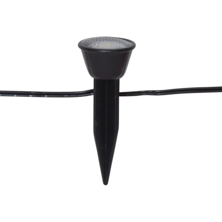 Solcellsslinga med minispotlights