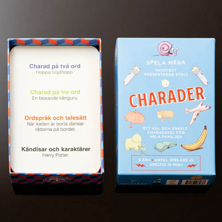 Spela mera: Charader