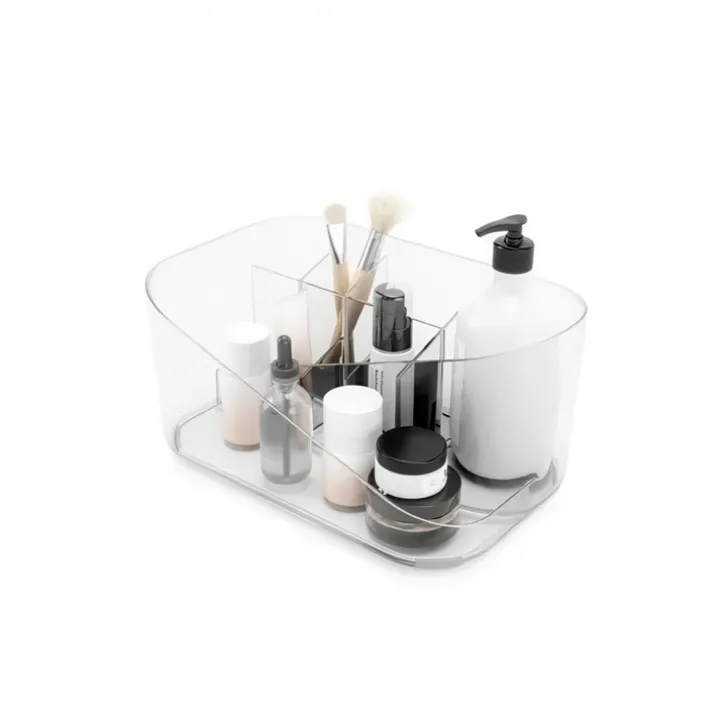 Ställ för smink, UMBRA GLAM MAKE UP ORGANISER, 26,5 x 17 x H12,5 cm, Klar