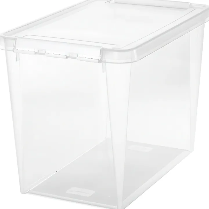 Stor förvaringslåda med lock 66L, SmartStore