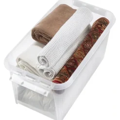 Stor förvaringslåda med lock 66L, SmartStore