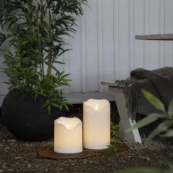 Stort blockljus för utomhusbruk