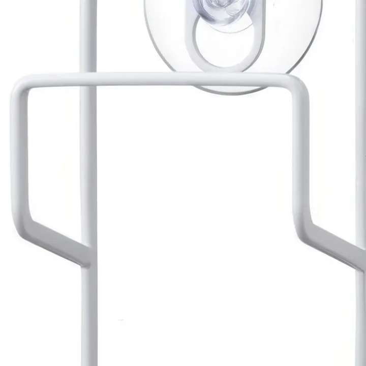 Svamphållare med sugpropp, TOWER DOUBLE SPONGE HOLDER, 7,5 x 6,3 x H 12,7 cm, Yamazaki