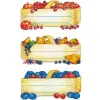 Syltburksetiketter 12-pack, Fruktkorg