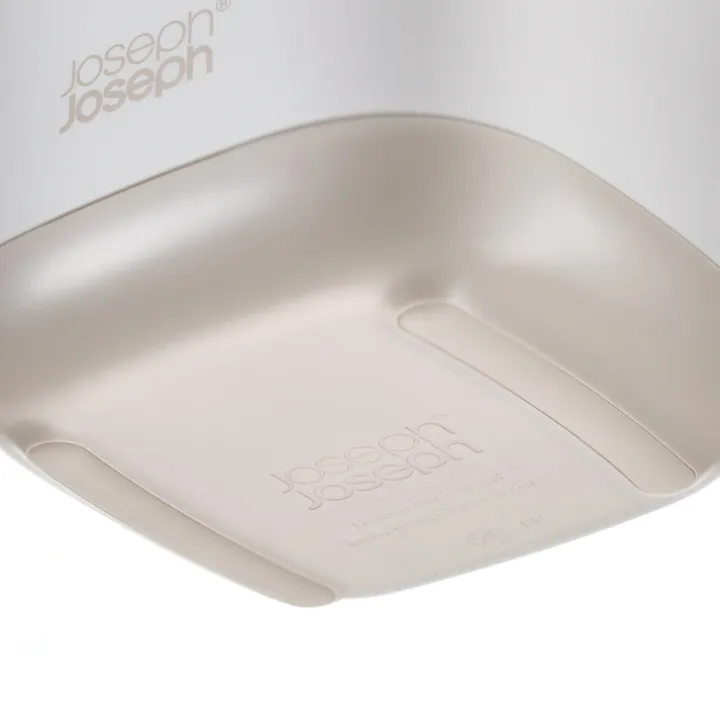 Tandborstmugg för eltandborste, Joseph Joseph, Beige