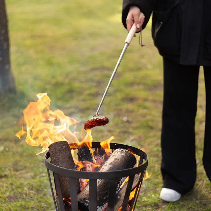 Teleskopisk grillpinne
