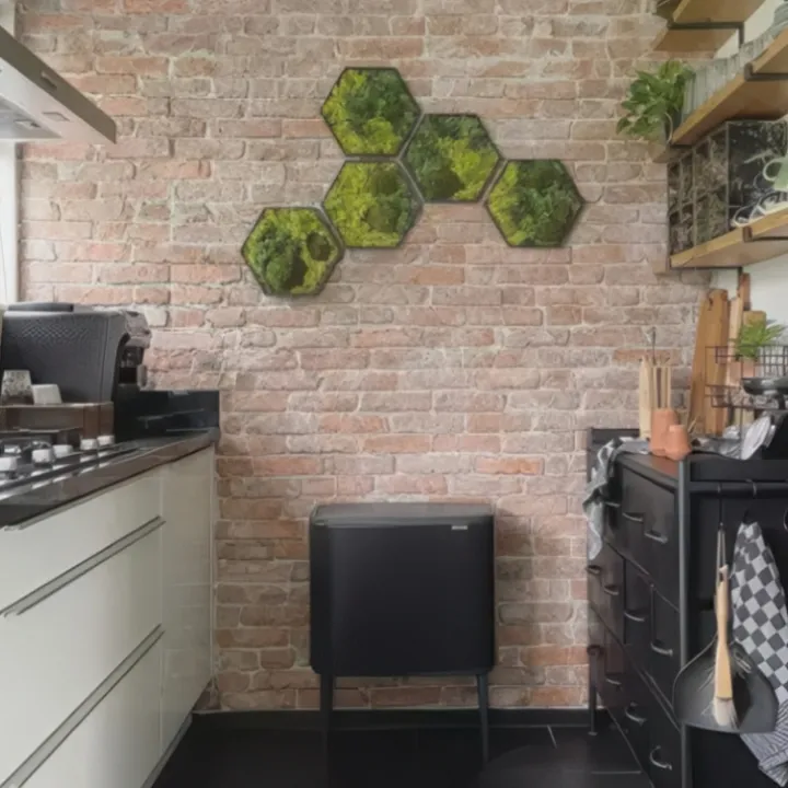 Återvinningsstation på ben med 3 fack, Brabantia