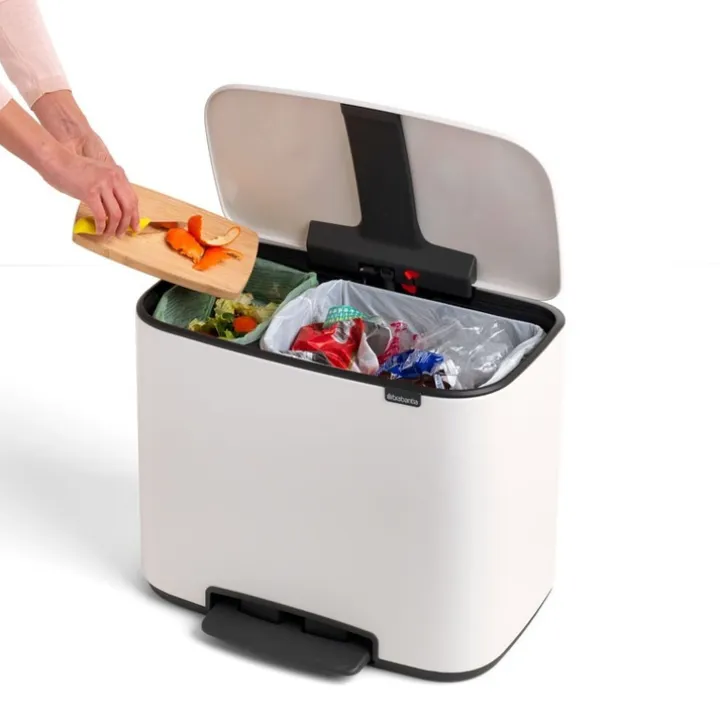 Återvinningstation med 2 fack, Brabantia