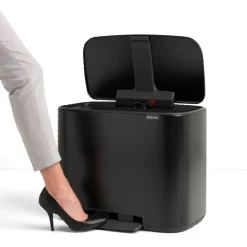Återvinningstation med 3 fack, Brabantia