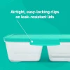 Tredelad matlåda 5-pack 1,9L, Sistema