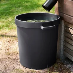 Tunna med handtag och lock 45L