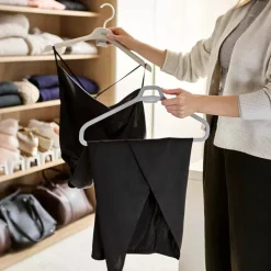 Tvådelad galge för långa plagg 2-pack