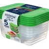 Tvådelad matlåda 5-pack 0,87L, Sistema