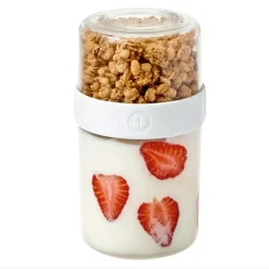 Tvådelad yoghurtbägare