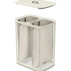 Tvättkorg 2-delad 90L, Joseph Joseph