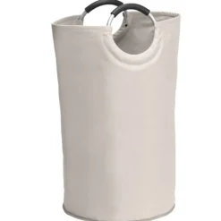 Tvättkorg med handtag 69L, Vit
