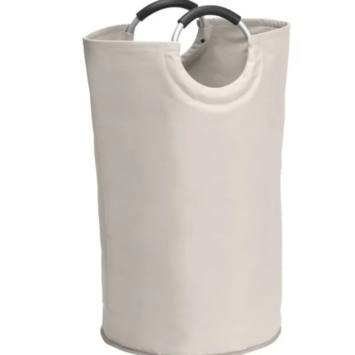 Tvättkorg med handtag 69L, Vit