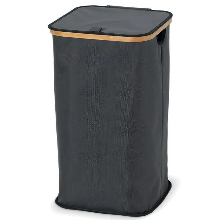 Tvättkorg med lock 73L