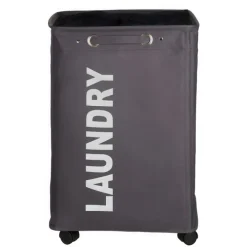 Tvättkorg på hjul, Laundry
