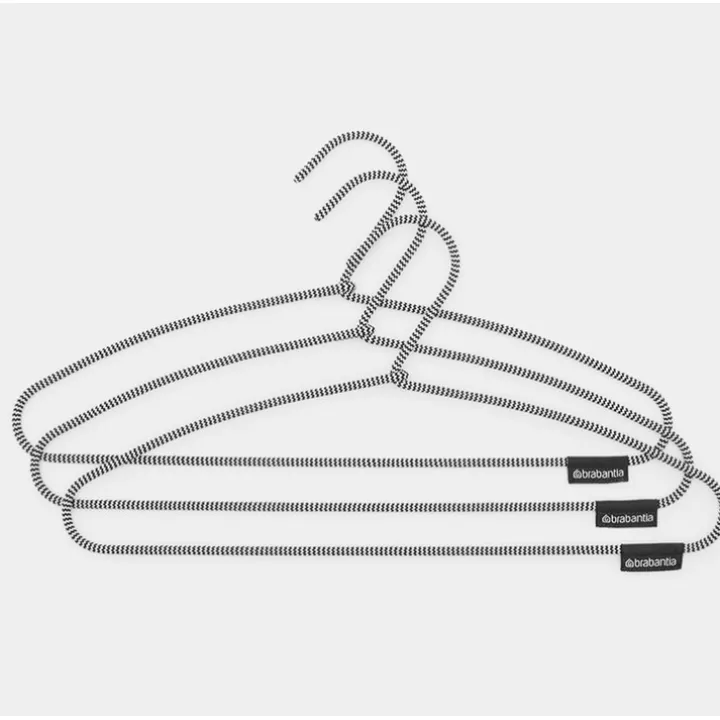 Tygklädd galge 3-pack, Brabantia